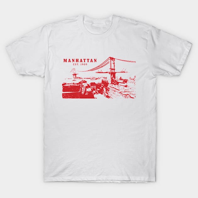 Manhattan T-Shirt by PallKris